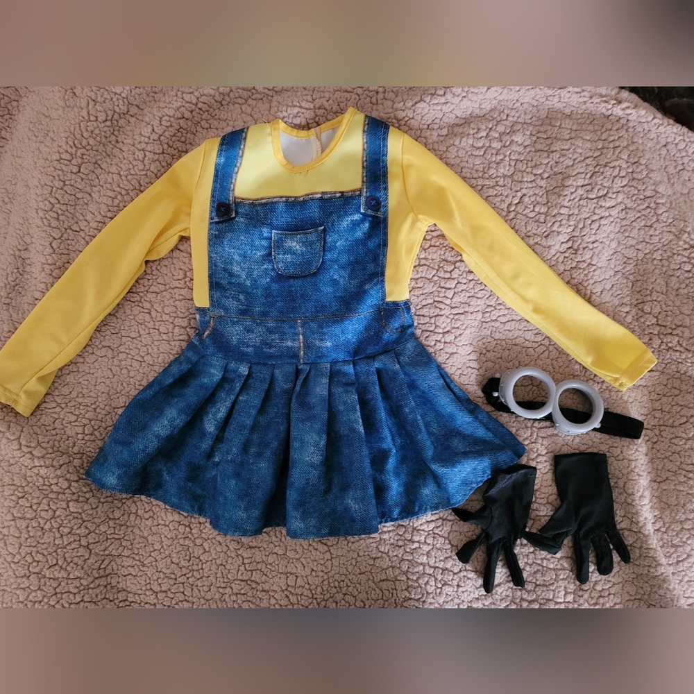 3t to 4t Minion toddler Halloween costume